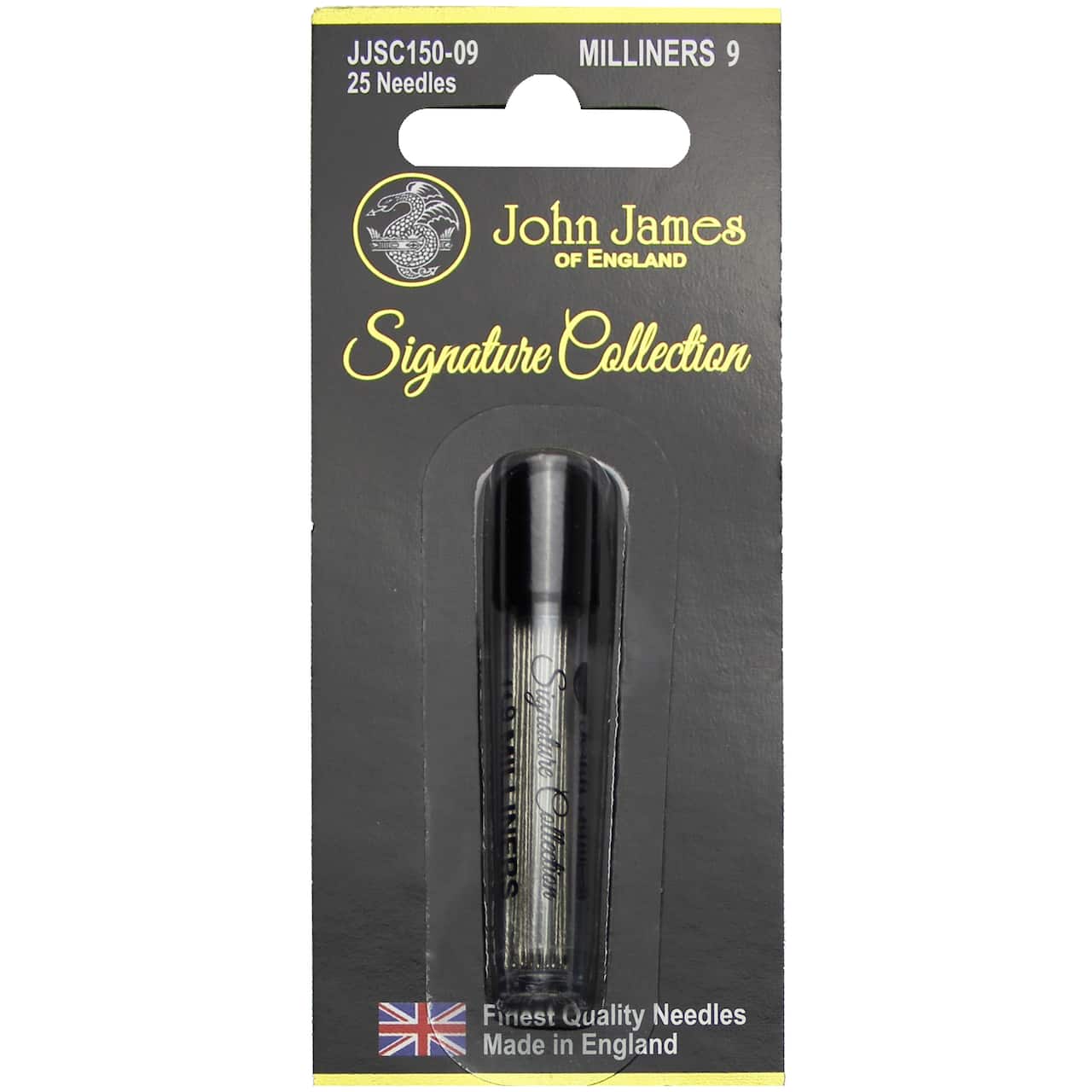John James Signature Collection Milliner Needles, Size 9, 25ct.